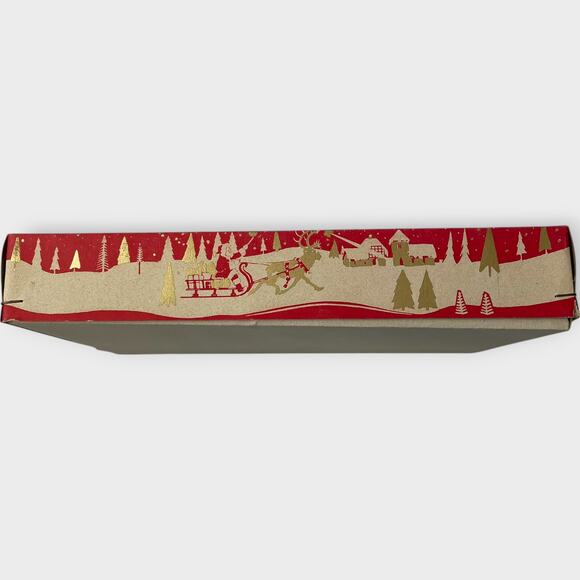 Vintage West Germany Glass Ornaments Icicle Tear Drop Shape Red Green 6 Count - Picture 9 of 15